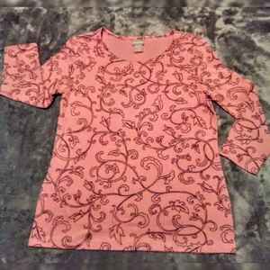 Chico's 3/4 Sleeve Top